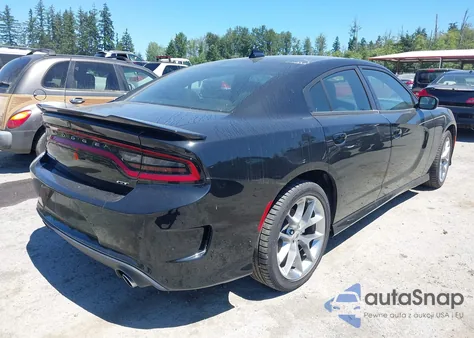 2023 Dodge Charger Gt из США, поврежденный, VIN 2C3CDXHGXPH642621